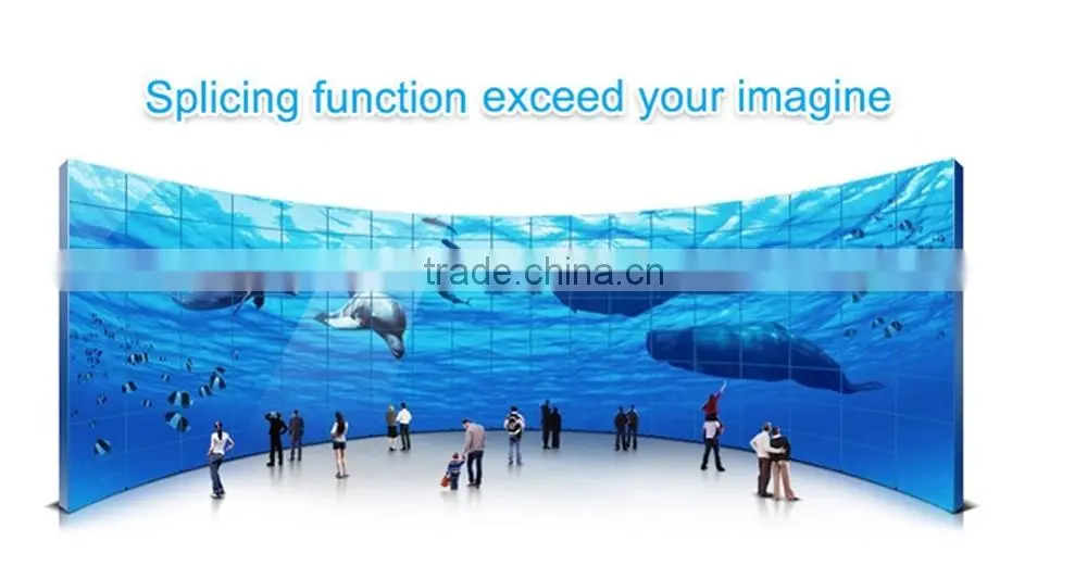 55" lcd video wall solutions(3.9mm 700nits)