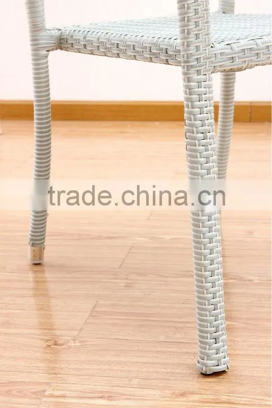 Patio Outdoor furniture rattan TABLE and chair restaurant set ZG-109