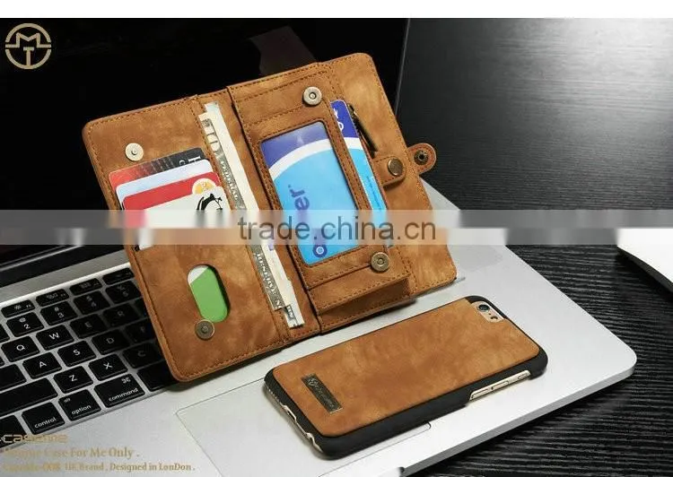 iCase manufacturer wholesale custom design wallet leather cell phone case for iphone 6s plus