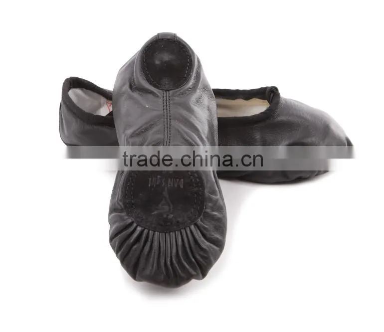 Wholesale Full Leather Split-sole Ballet Slippers (5130)
