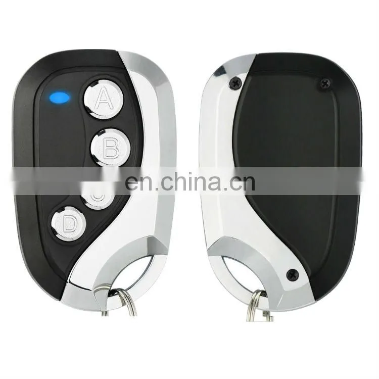 4 button 433MHz universal garage door opener security alarm clone key lock remote control