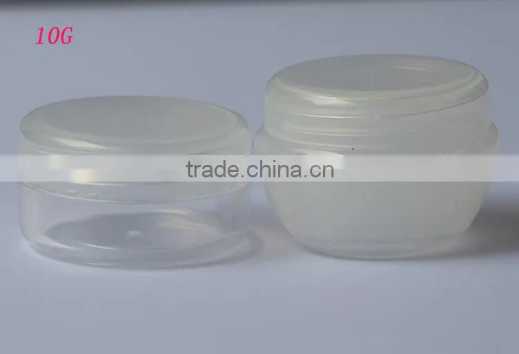 PS & PP High-Quality Pocket-Carrying Mini Capacity Cream Jar for Face-Care Lotion Sample Using Mini Jar Bottle with Screw Lid