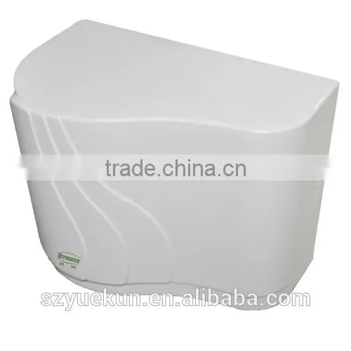 High quality 1500W power wall mounted portable bathroom hand dryer/electric jet air hand dryer machine
