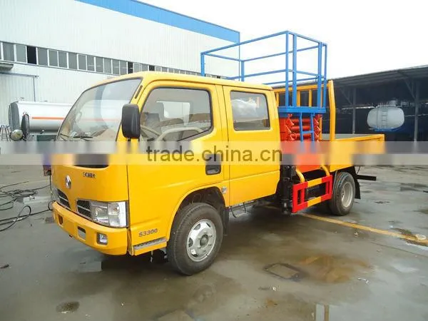 Dongfeng FRK platform lift trucks sale ,4x2 aerial platform truck