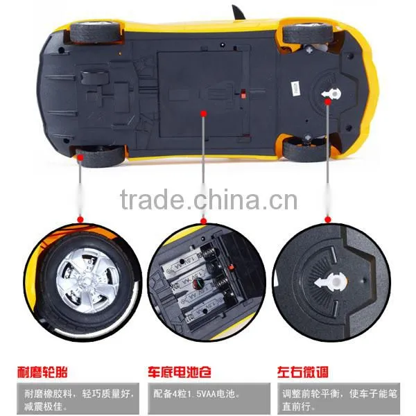 1:14 RC Car with light and steering wheel gravity sensing remote control toy car