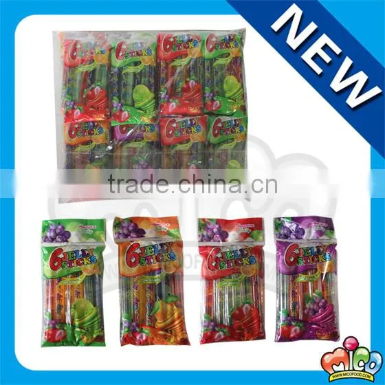 6 in 1 mini jelly sticks