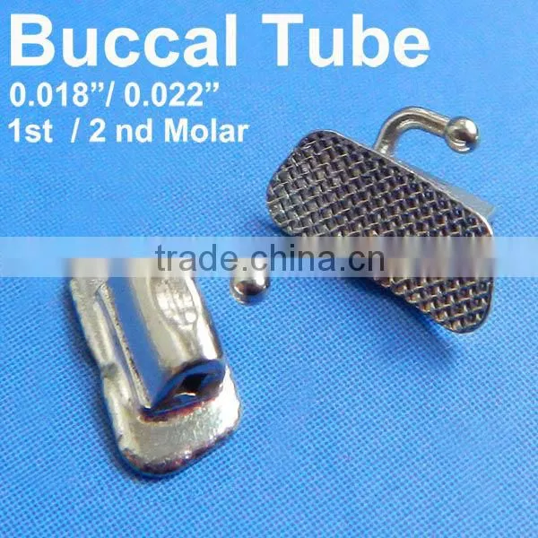 Dental Orthodontics Brackets first class quality dental orthodontic molar buccal tube