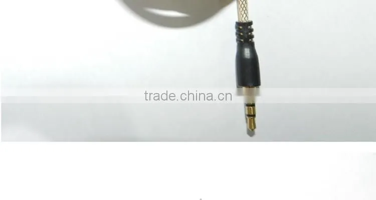 2016 sales promotion colorful Car Audio Cable 3.5mm Male to Male AUX stereo audio cable for smartphone alibaba express