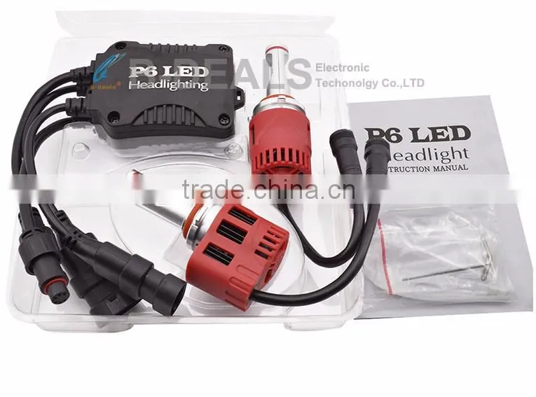 B-deals 1 Year Warranty P hilips Luxeon P6 45W HB4 car light led bulbs with canbus
