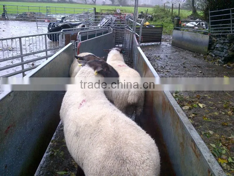Anti-corrosion aluminum sheep panel
