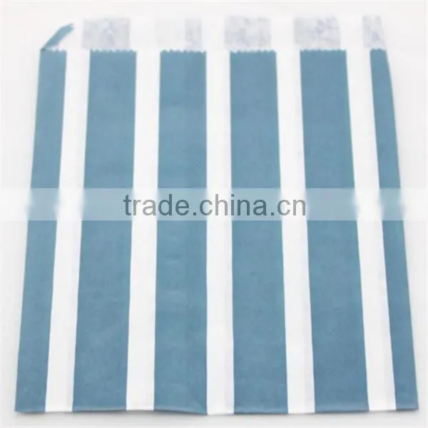 Vertical striped Paper Favor Bags 5'' x 7'' Best Party Gift Bag