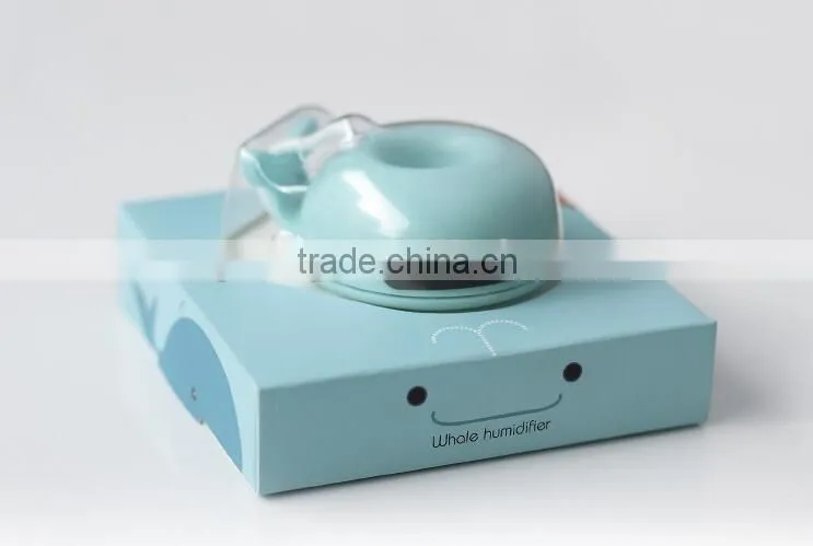 Whales USB Humidifier Suitable for Power of PC Power Adapter Car Charger Car air purifier Household mist maker