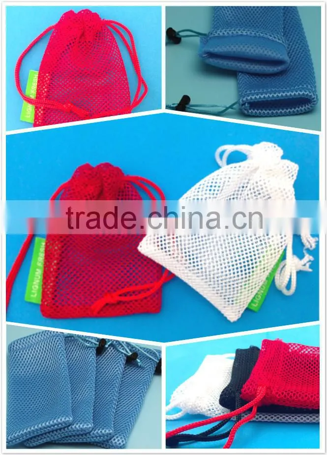 nylon mesh fabric for shoe bags fabric/3D air nylon Mesh fabric/very soft hand feeling mesh bag brushed polyester lining fabric