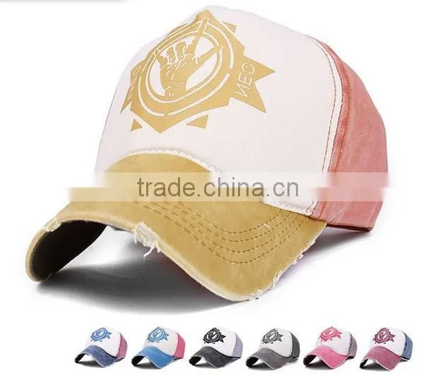 New Style Girls and Boys Matched Color Baseball Caps