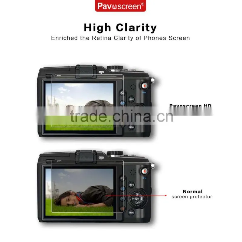 Pavoscreen for Pentax K5-2 screen protector tough sensitivity tempered glass digital camera screen protector DSLR Camera