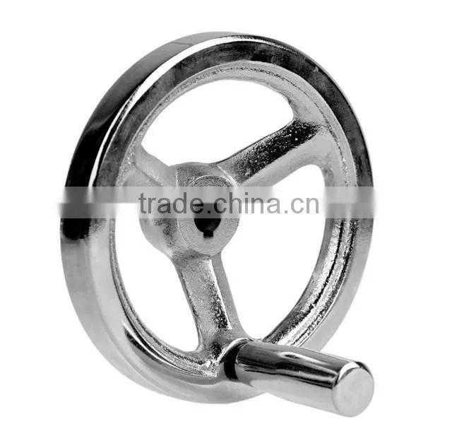 chrome plated hand wheels