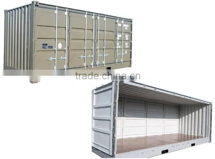 One Two Side Open Shipping Container