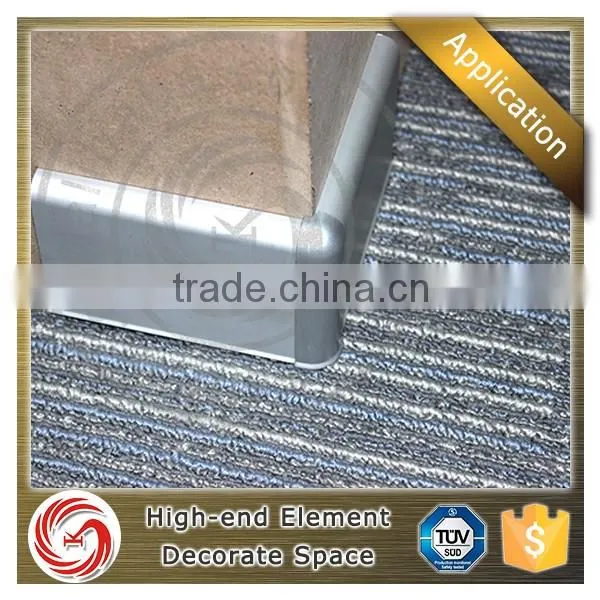 Commercial Metal Skirting Square - Aluminium Materials