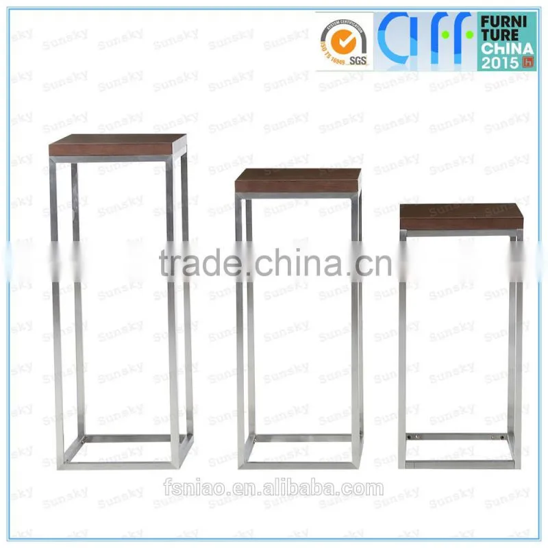 home furniture 3 pcs wood table sets console table SK1201S-A/B/C