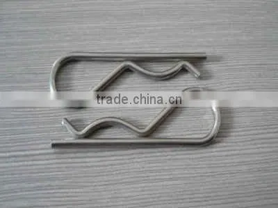 Steel zinc plated spring Pin /Industry Hair Pin / Grip Clip (Single Spire) in Rigging Manufacturer