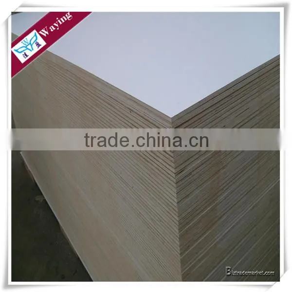 hardwood core both side melamine faced plywood for australia market