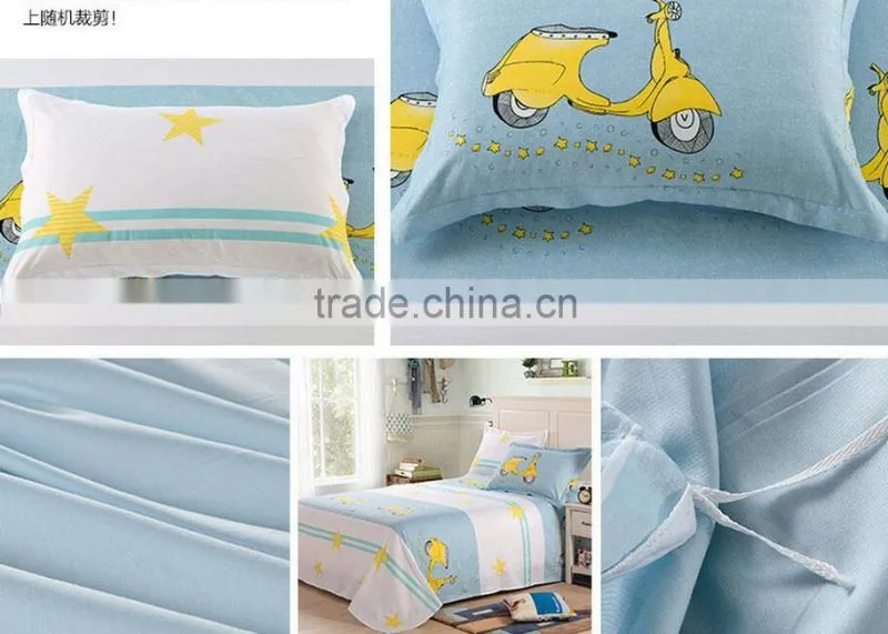 100% Cotton 3D Bed Sheet Set
