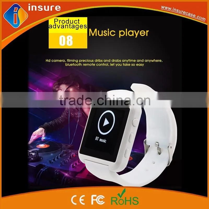 cheap silicone android smart watch with camera