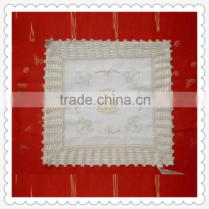 lastest embroidery handmade cushion covers made in china