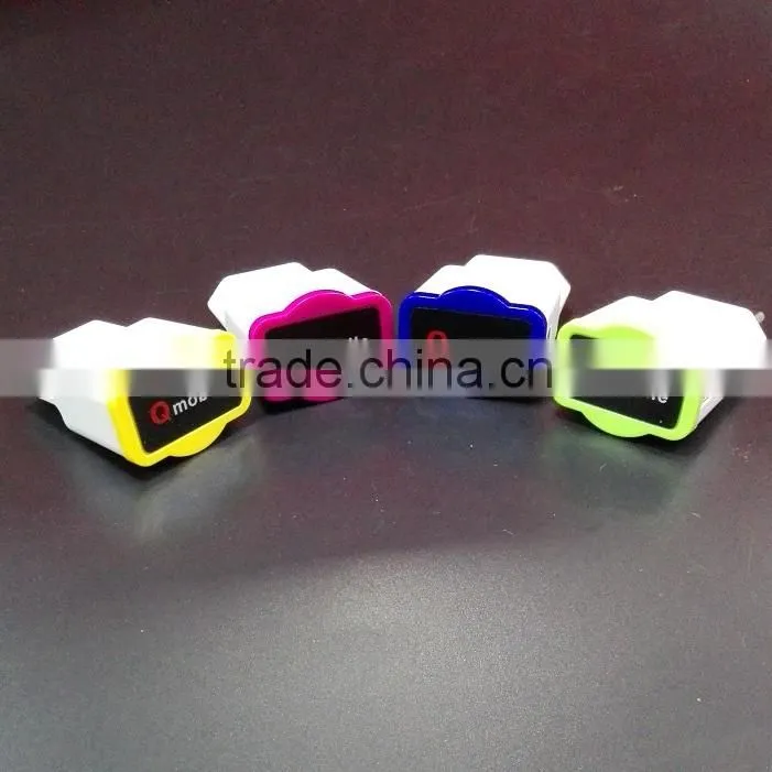 new oringinal design portable colorful design USB charger for mobile phone use mobile charger usb charger