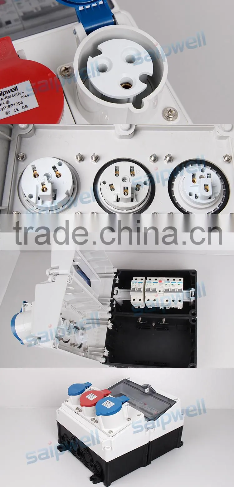 SAIP/SAIPWELL Wholesale IP66 Control Box Socket Box Ladder Power Box