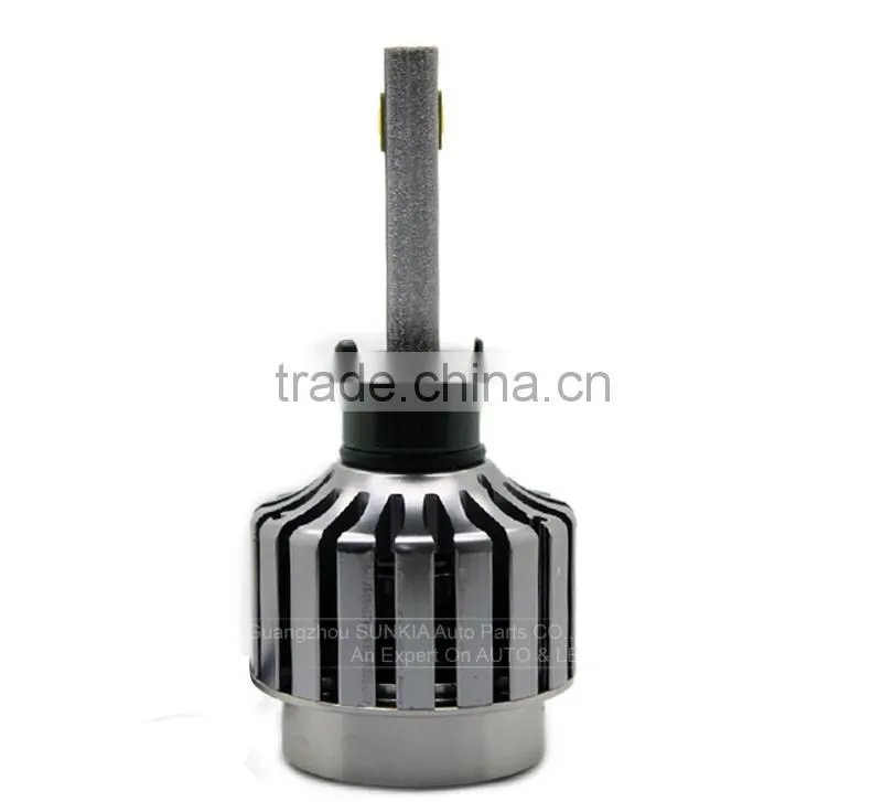 h1 Novel Item car led headlight bulb h1 separated driver car led head bulb h1 guangzhou car led head light