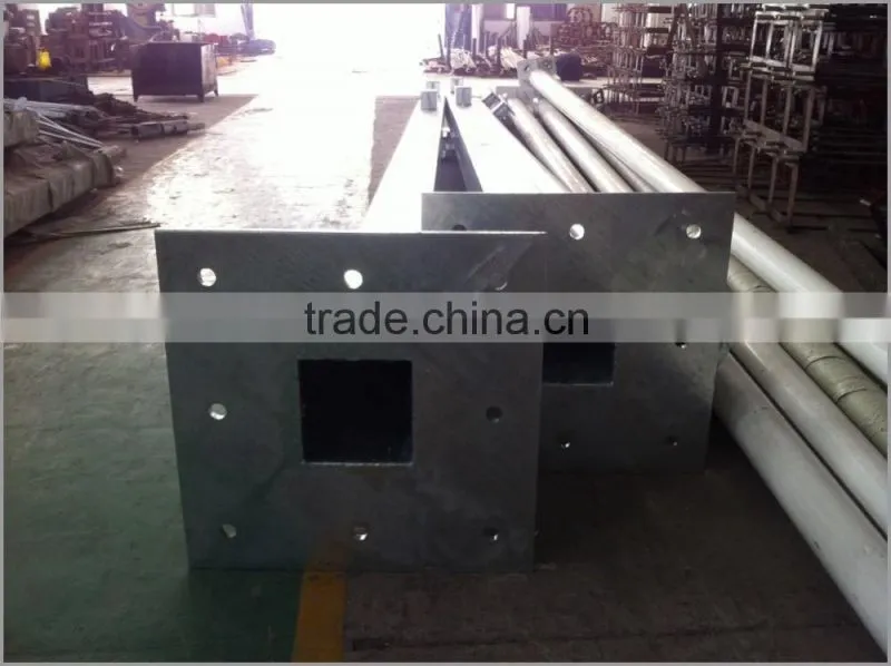 Road street square traffic signal light poles for sale