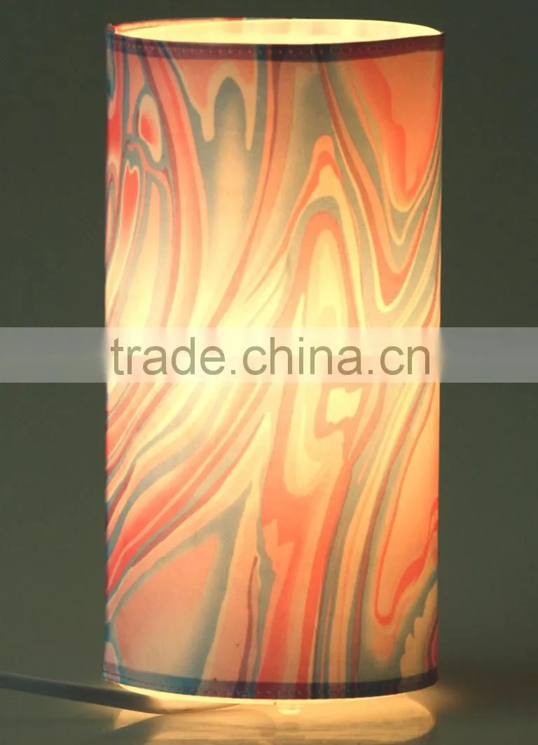 Energy Saving E14 Light Source and CE Certificate Standard table lamp with fabric shade