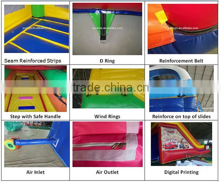 2016 new kids inflatable water park with pool on sale