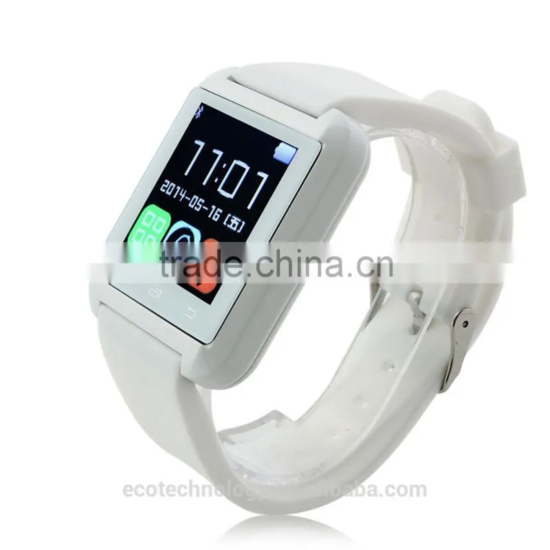 U8 1.48" Capacitive Touch Screen Bluetooth smart watch supporting smart phone and multi languages