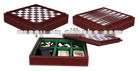 100% Handmade Multi-functional 4 In 1 Travel Magnetic Game Set