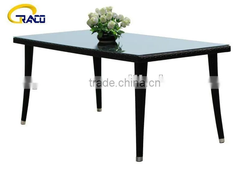 Granco KAL029 garden 7pcs KD rattan dining set