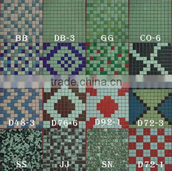 glow in the dark mosaic tiles