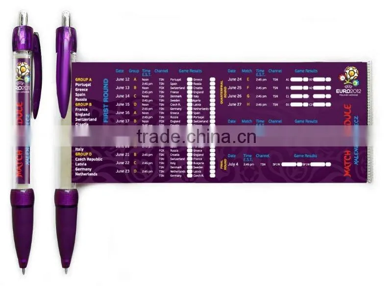 Promtional customized banner pen , Retractable Cheap Banner Pen , advertising pen
