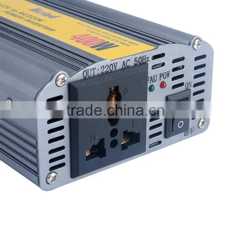 DC12V 24V to AC 220V 110V 400W inverter small solar inverter