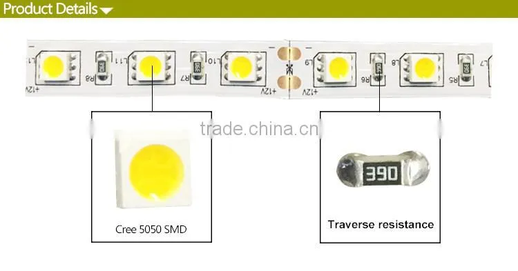 High quality Waterproof 5050 RGB LED Strip flexible led strip ip70 smd 5050 rgb led strip
