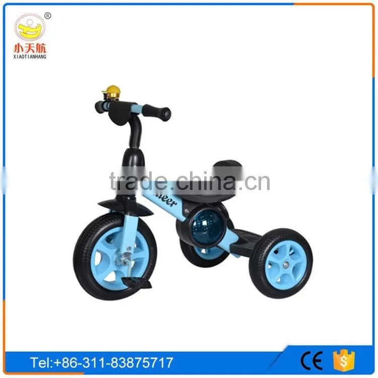 2016 hot selling pusher three wheel baby walker for big babies