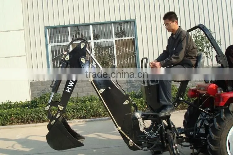 3 point backhoe attachment for foton,john deere, yto and kubota tractor