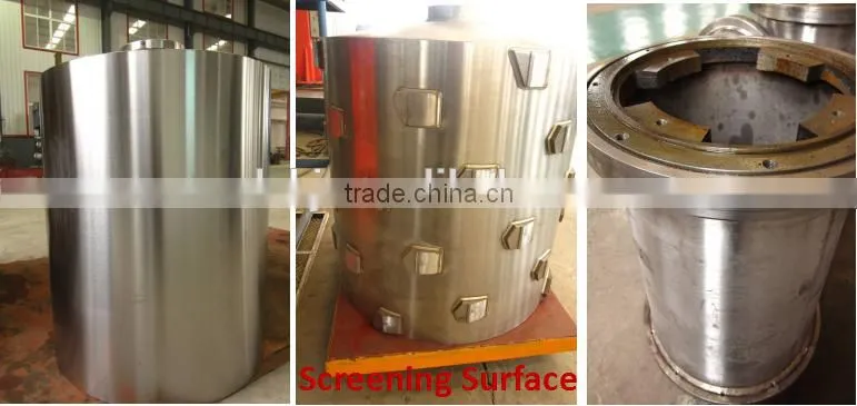 Recycled waste paper pulp machine/ pressure screen for pulp machine