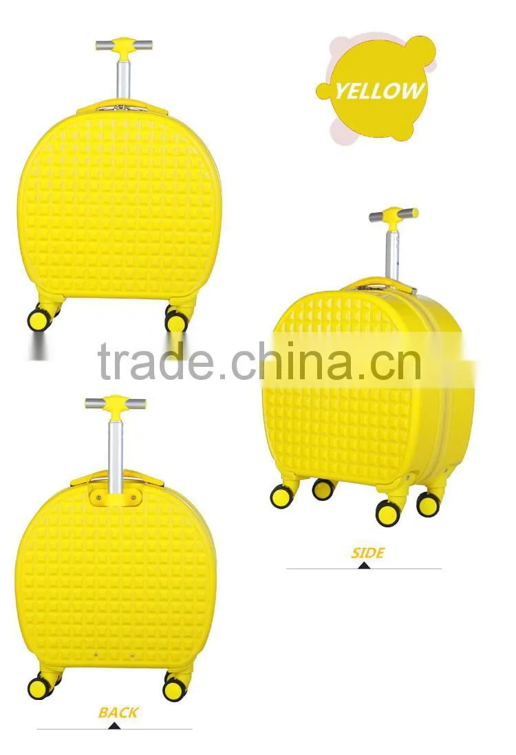 Genuine hard shell luggage ABs PC trolley suitcase factory price