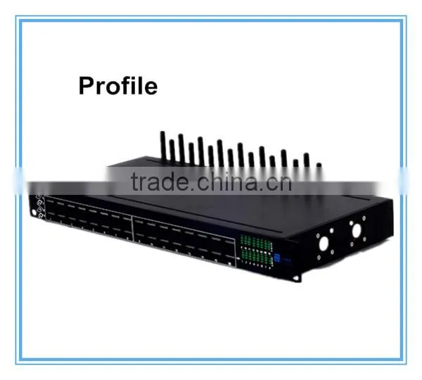 Ejointech USSD at command device asterisk voip 64 sims 16 port cdma gateway goip-16
