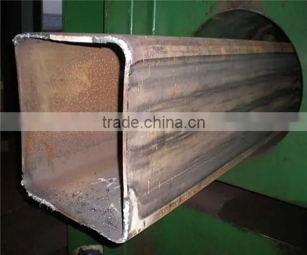 High quality hot sell q345 square cross-section steel tube