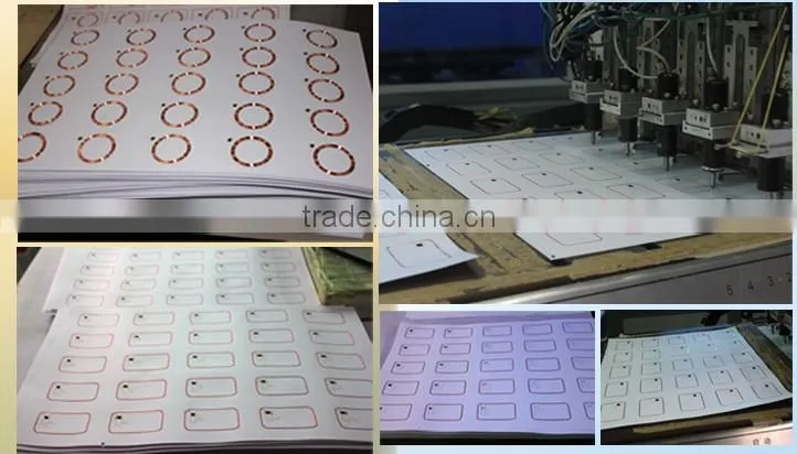 125Khz LF RFID Cards Prelam/Inlay Thickness 0.42-0.46mm