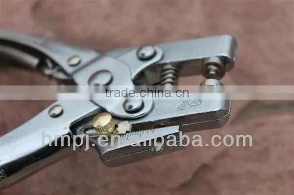 high quality steel adjustable hole puncher for hot selling