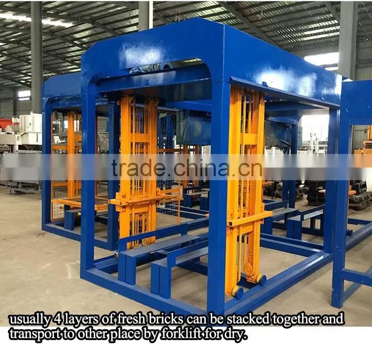 QT4-15c low investment hydraulic pressure cement brick block machine